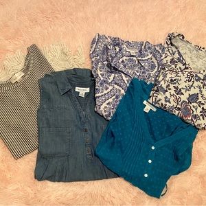 5 Motherhood Maternity shirts